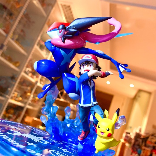 G.E.M. 口袋妖怪 甲贺忍蛙&皮卡丘&小智