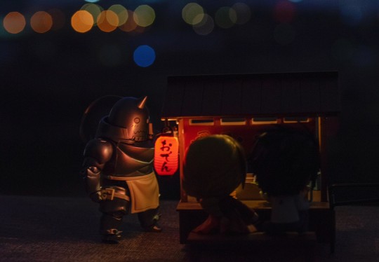 造型骷髅 关东煮摊档