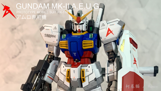RG RX-178 马克兔 骡子元祖配色涂装