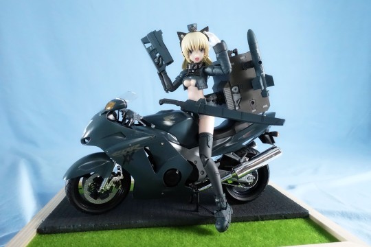 阿西婭 × Honda CBR1100XX Super Blackbird