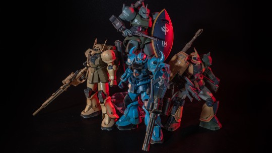 robot魂 B3老虎特装  狙击扎古 扎古加农 勇士