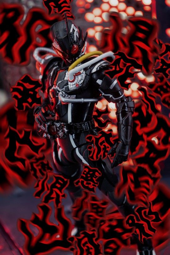 人类恶意的集合 机械混沌生命体 万代SHF假面骑士ARK-ZERO