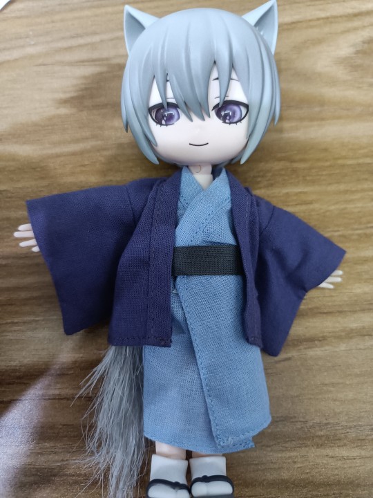 元气少女缘结神巴卫Q版手办