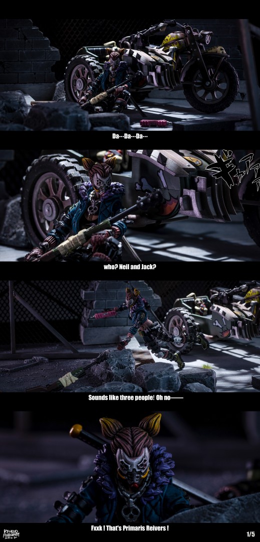 暗源 JOYTOY 战星辰 新利亚匪帮青年团 爆破 艾莉