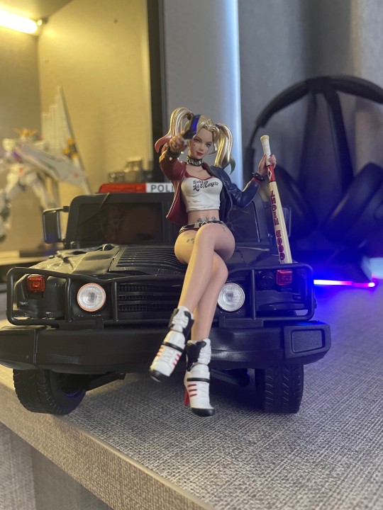 古校长 哈莉奎茵&警车