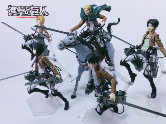 figma 进击的巨人 全家福