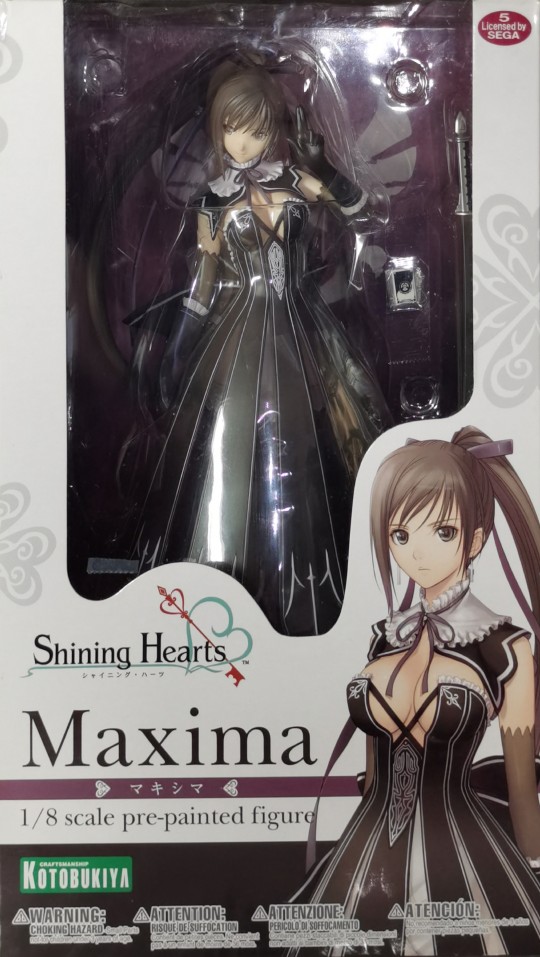 寿屋 TONY - Shining Hearts - Maxima 咲夜 黑发卡娘 1/8