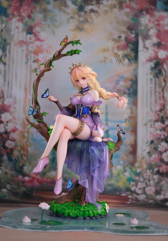 骑士编年史，蕾娜，灰模上色展示。