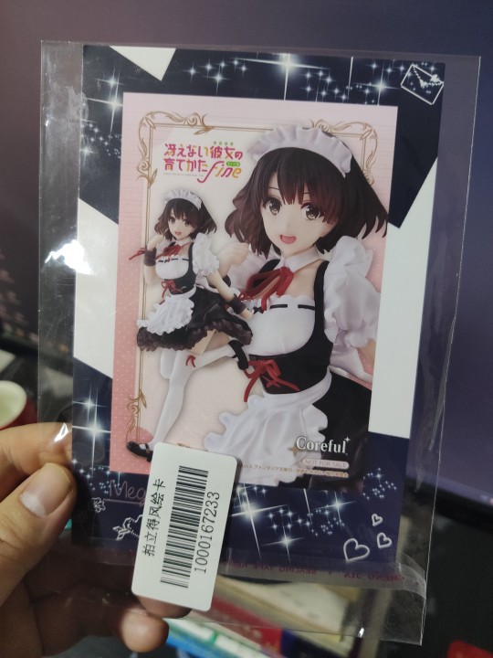 taito女仆加藤惠特典卡