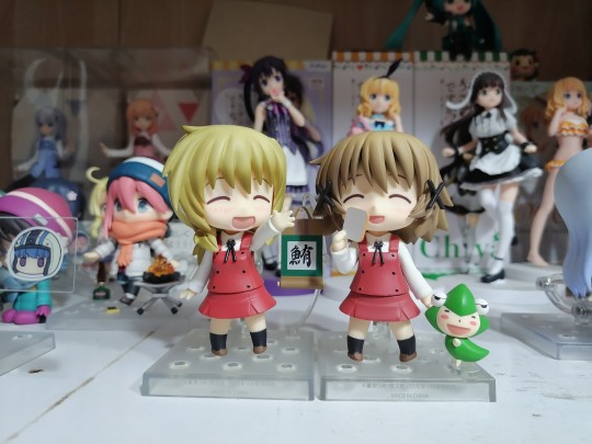 【零临后】向阳素描系列粘土人 由乃&宫子