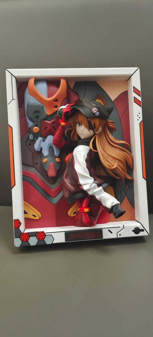 新世纪福音战士新剧场版：Q 式波·明日香·兰格雷 战斗服Ver. 立体相框