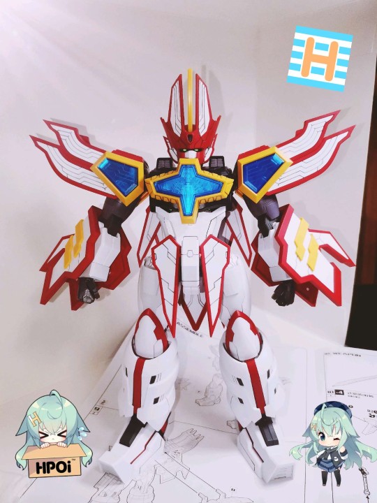 拼装手感不咋地的超级光能使者