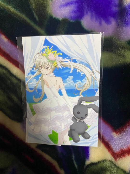 我应该是第一个拿到穹妹婚纱的吧 纪念一下