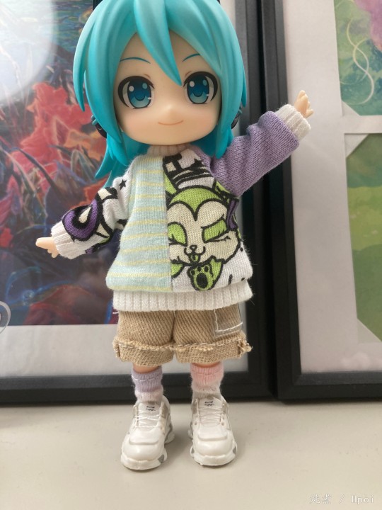 换上大概增高这么点～