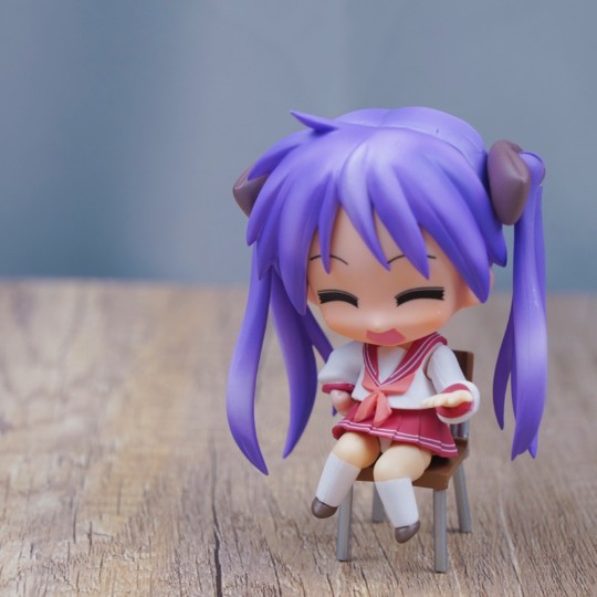 粘土人#028a 幸运星 柊镜  COMPTIQ版 拆箱记录