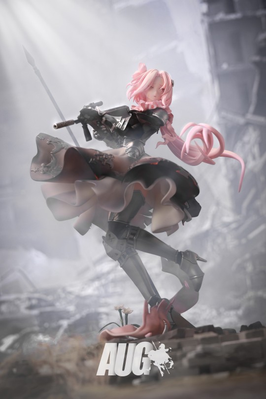 少女前线 AUG  葬仪阵列ver. 【GK涂装展示】