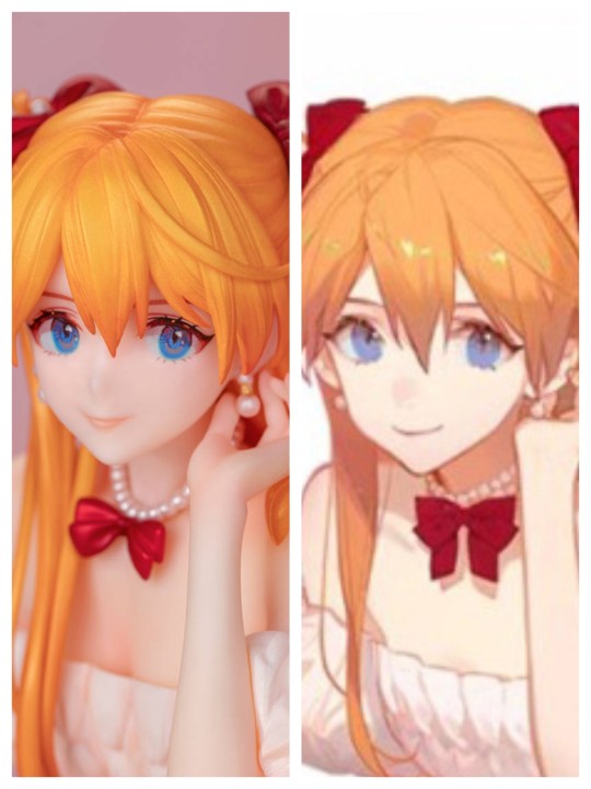 放一起对比了一下