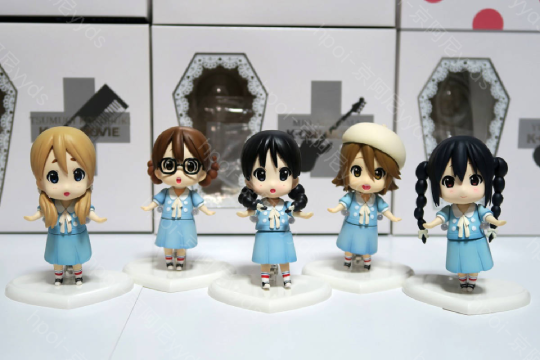 映画 けいおん! 轻音少女 Ending ver. (Singing!) 京都动画出品 粘土人