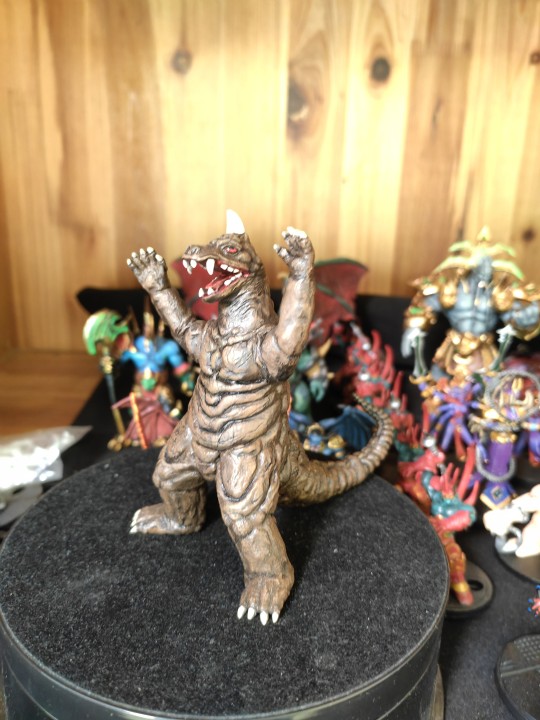 杀戮怪兽雷隆基拉斯，自制软陶模型翻模涂装