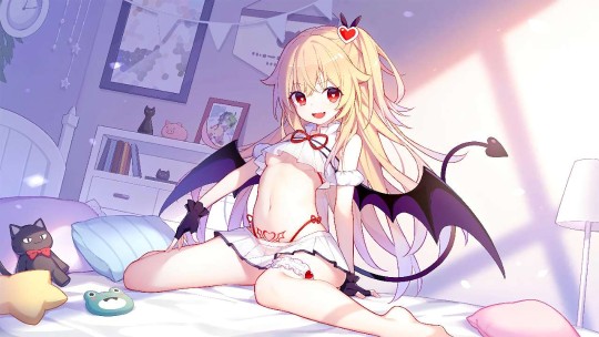 崩坏学园2 菲米莉丝·小恶魔原画