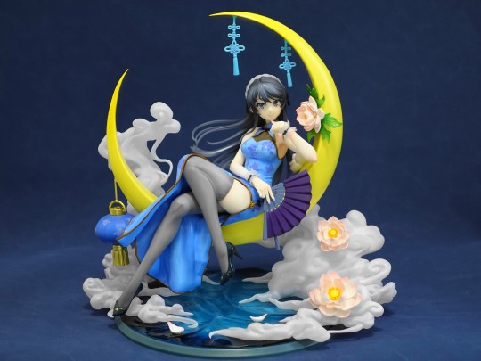 留念-spiritale-樱岛麻衣-宝蓝色背景