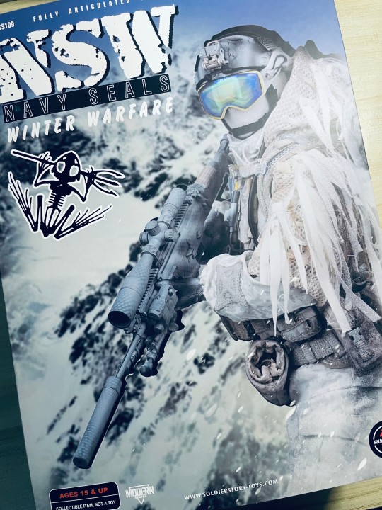 「美军海豹特种部队NSW 雪地精确射手」4个小时の打理 终于整好了[色]