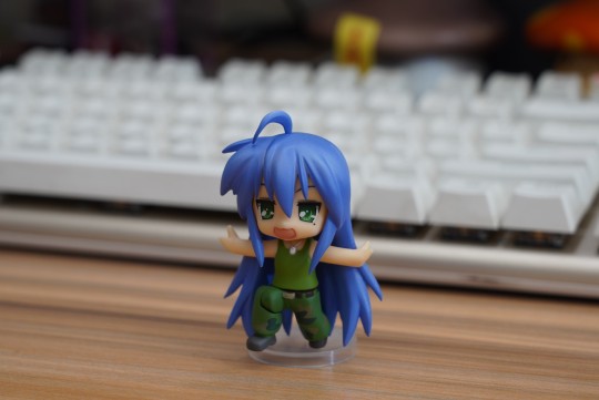 迷你黏土人 幸运星&街霸 IV 泉此方 Lucky Star Street Fighter IV Cosplay