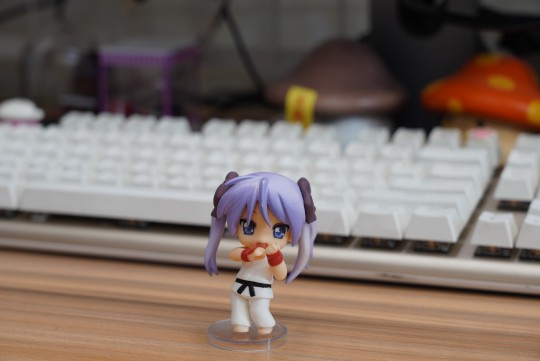 迷你黏土人 幸运星&街霸 IV 柊镜 Lucky Star Street Fighter IV Cosplay