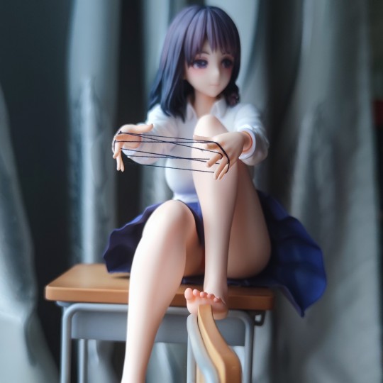 那边的同学，要来一起玩翻花绳吗~