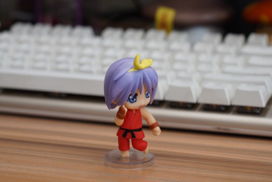 迷你黏土人 幸运星&街霸 IV 柊司 Lucky Star Street Fighter IV Cosplay