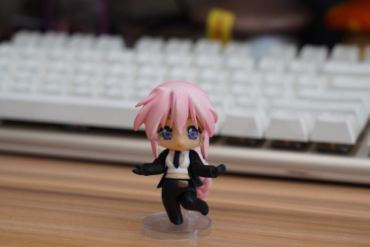 迷你黏土人 幸运星&街霸 IV 高良美幸 Lucky Star Street Fighter IV Cosplay 拆箱