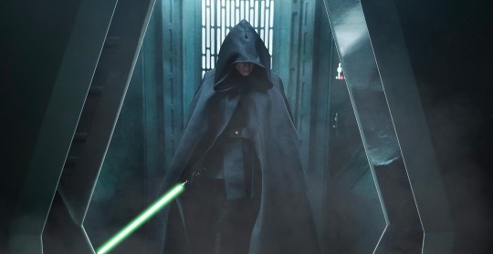 hottoys曼达洛人黑衣卢克