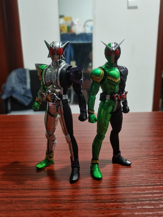 假面骑士w真骨雕基础与最终形态