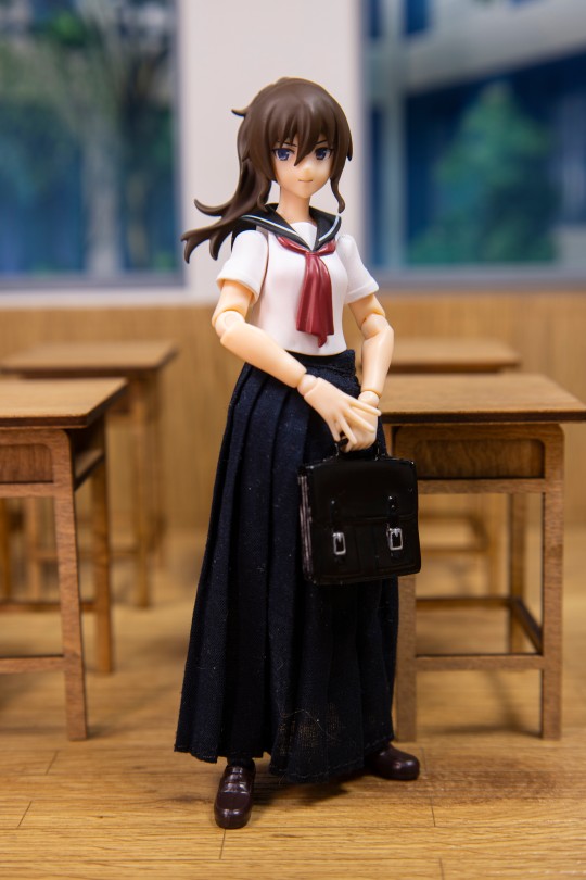 夜露死苦！figma 526 不良少女素体【吾昂王的模玩摄影分享】