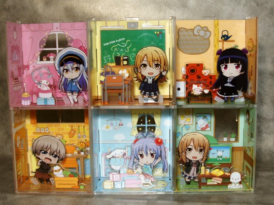 三丽鸥小屋插科普尼钥匙扣