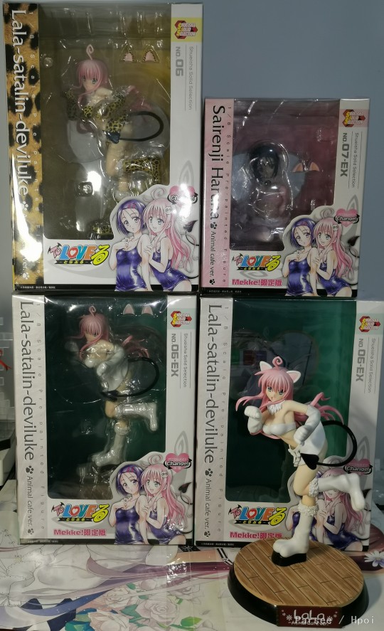 寿屋 出包王女 菈菈 动物咖啡店 1/8 白猫 Mekke!限定版 2008