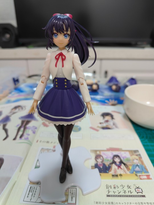 寿屋创彩少女--佐伯律花冬服snowwhite梦想风