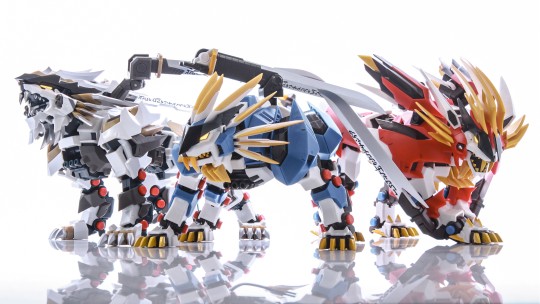 寿屋ZA 村雨&疾风&无限长牙狮