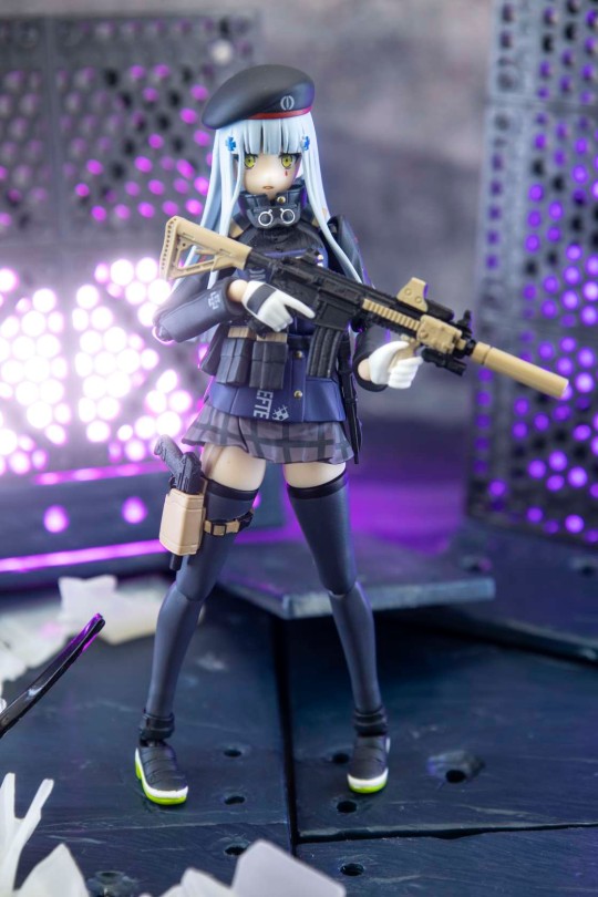 Figma 573 少女前线 HK416 模型测评【吾昂王的模玩摄影分享】