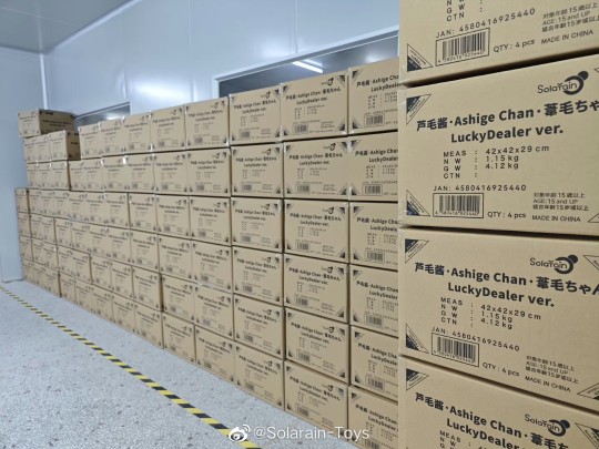 手办出荷前外箱及内盒预览