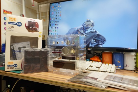 粘土人场景系列 #09 咖啡厅 B场景拆箱记录