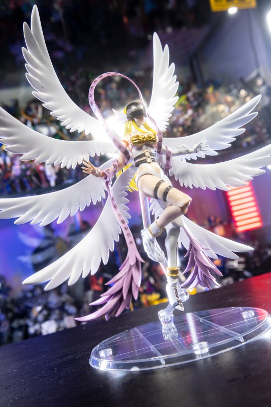 万代 SHF 数码宝贝 天女兽 【吾昂王的模玩摄影分享】