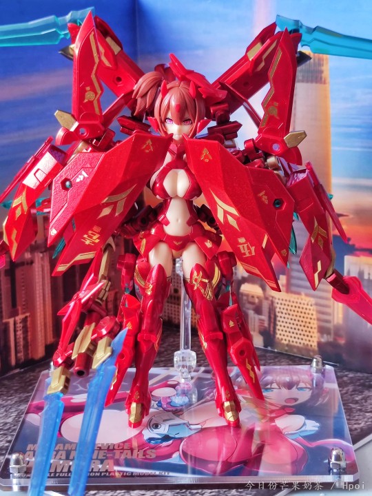 【制作样式】女神装置12 朱罗 九尾 炎舞罗