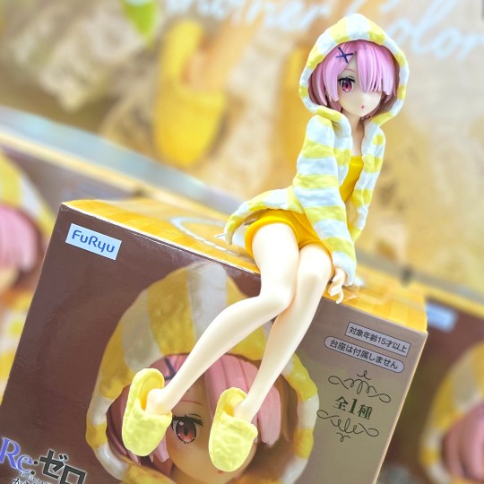 FuRyu 压泡面 Re:0 拉姆 黄色居家服