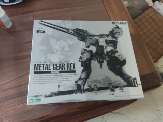 合金装备 rex black ver. 板件及说明书