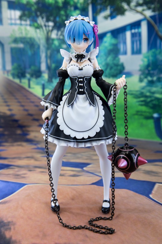 SEGA世嘉 FIGURIZM系列 蕾姆 景品手办 【吾昂王的模玩摄影分享】