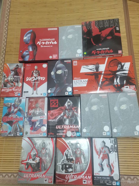 【纪念】初代全版本shf、ur收齐