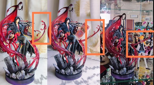 魏无羡手办特效件垮塌