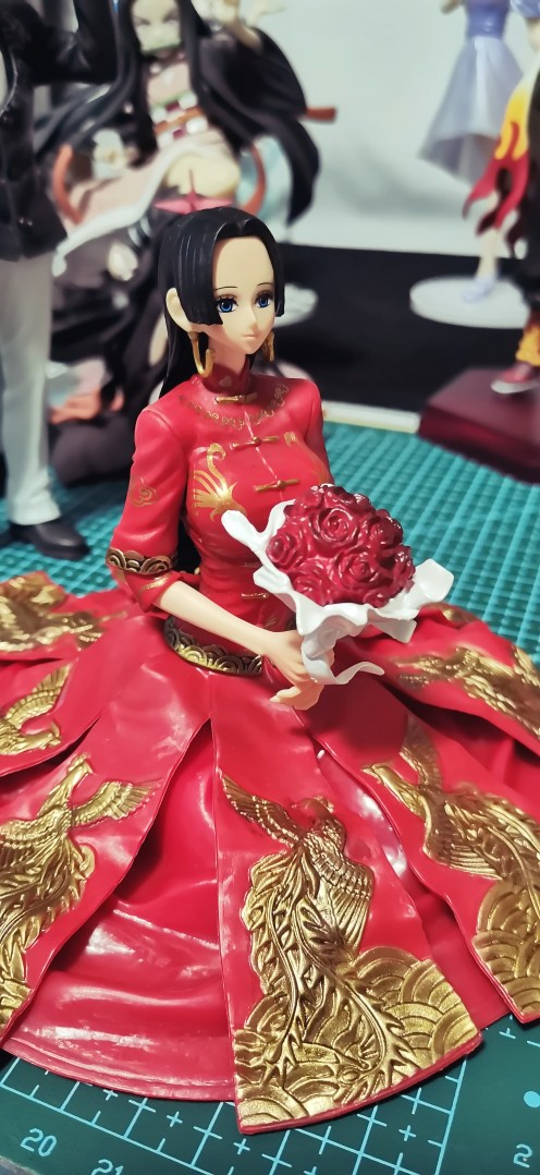 中日婚纱搭配 娜美&女帝