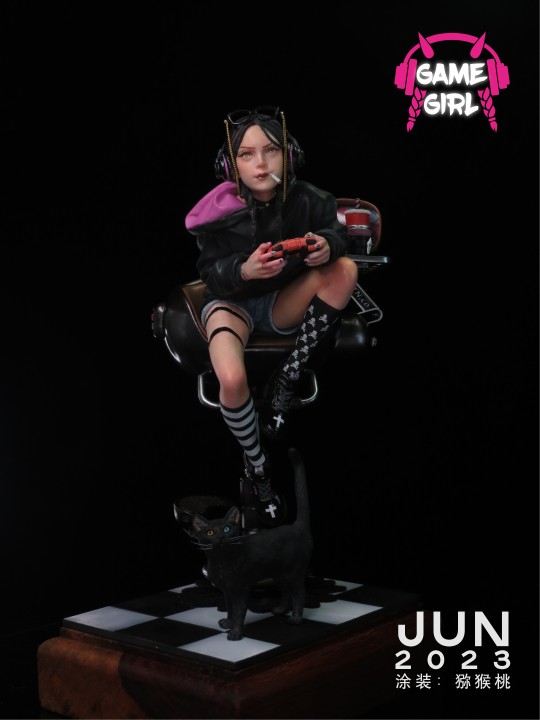 游戏少女-涂装完成